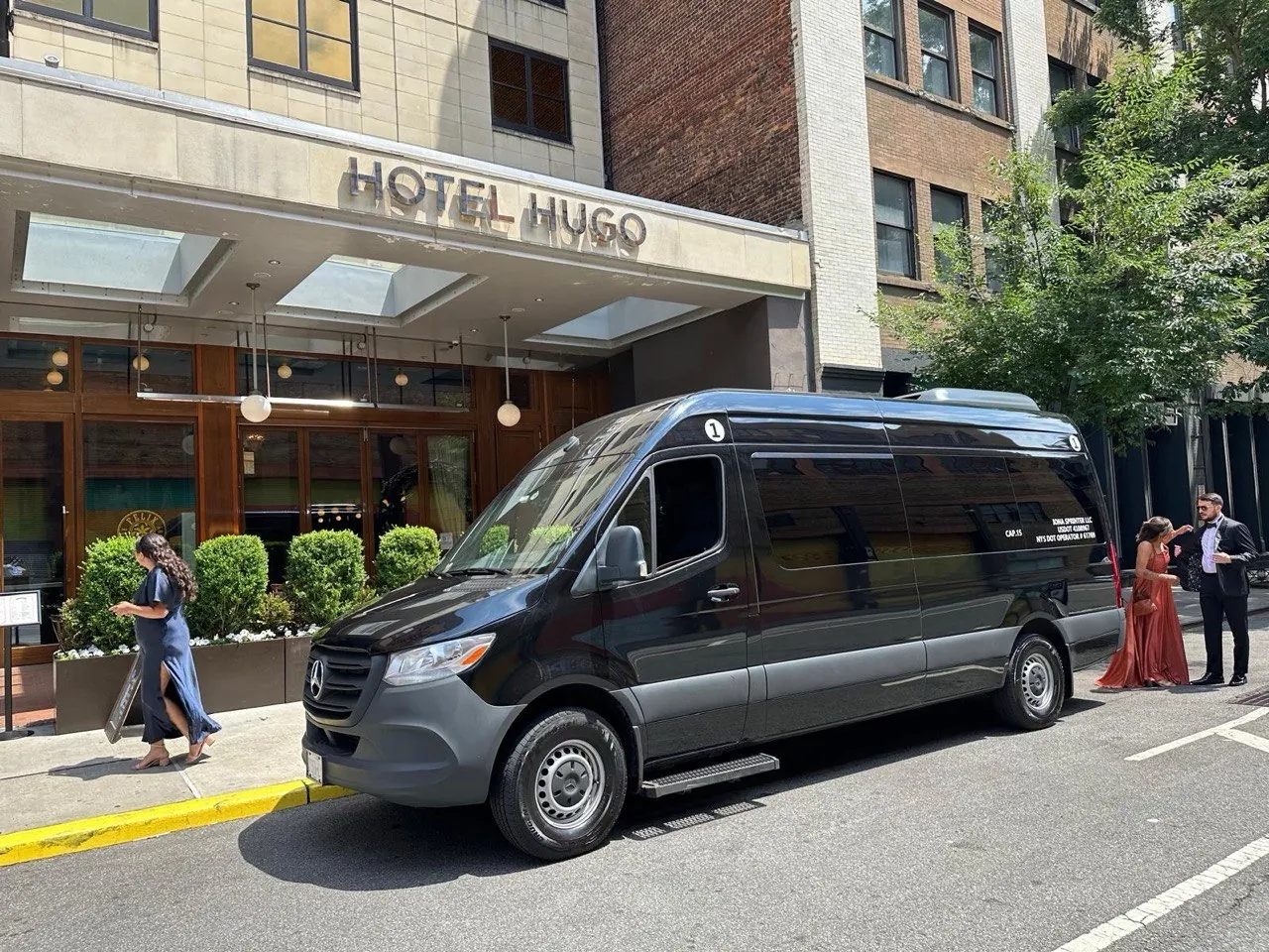 Brooklyn wedding sprinter van service